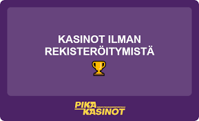 Kasinopelit Ilman Rekisteröitymistä Helppoa Ja Nopeaa Viihdettä 1004225972