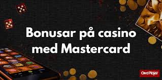 Casinoer med Mastercard - Din Guide til Sikker Spiloplevelse