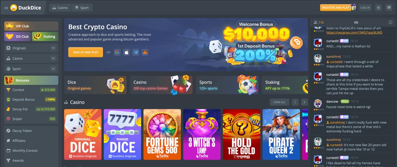 The Exciting World of DuckDice Shiba Inu Coin Casino